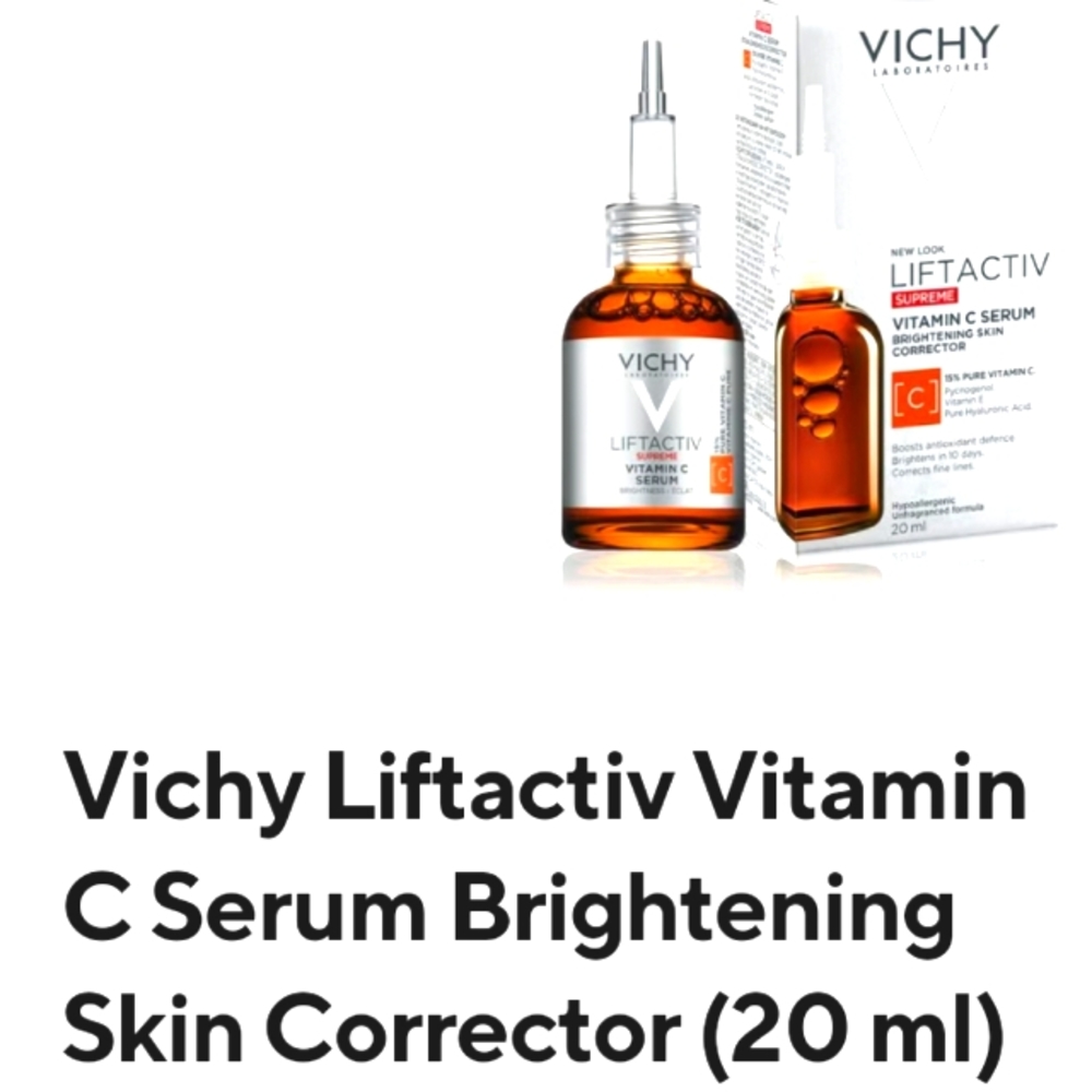 Vichy LiftActiv Vitamin C Serum, Brightening Skin Corrector with 15% Pure Vitami